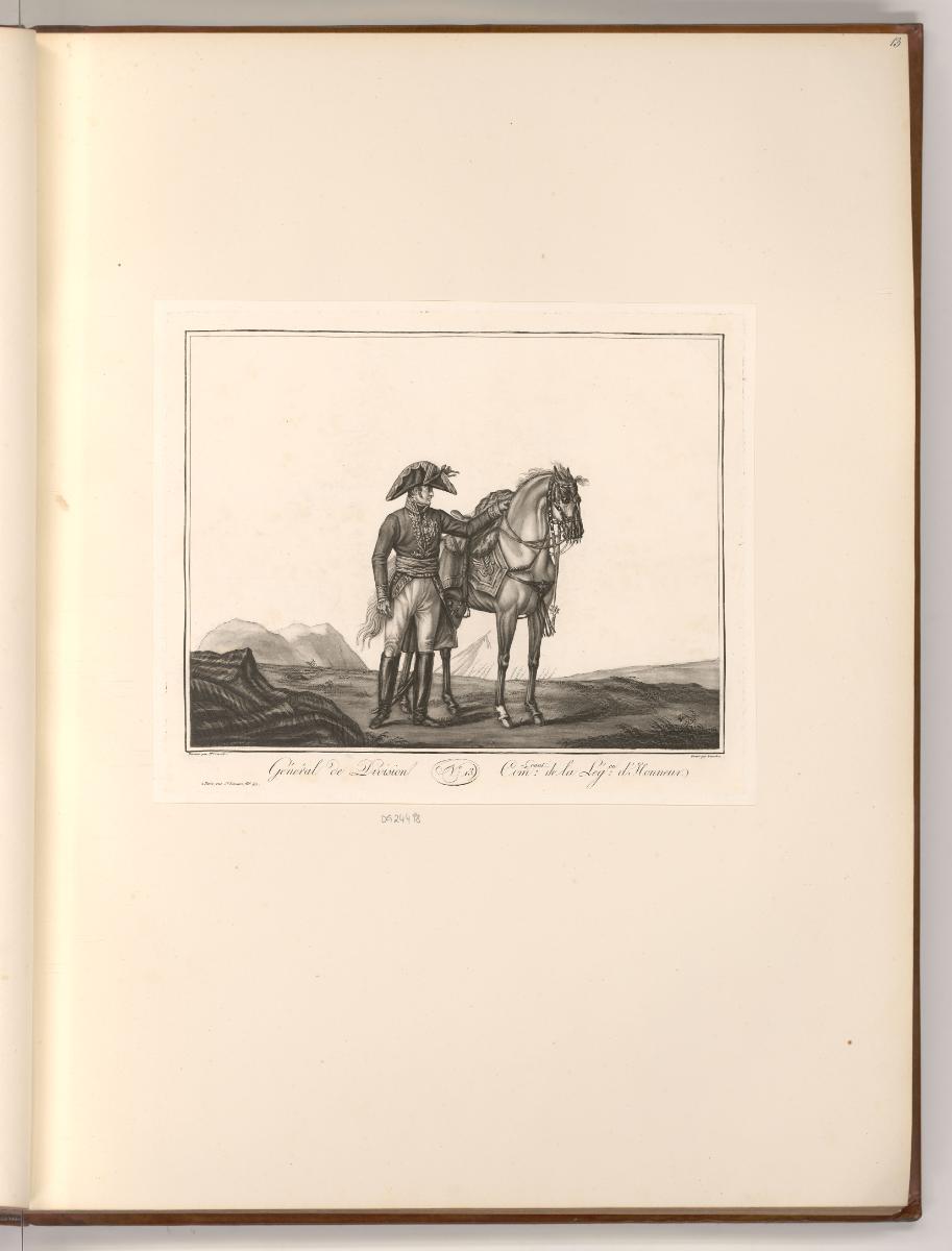 Druckgrafiken nach Charles und Horace Vernet, Pferd, Inv. Nr.: Frankreich nach Sektionen II/68,…