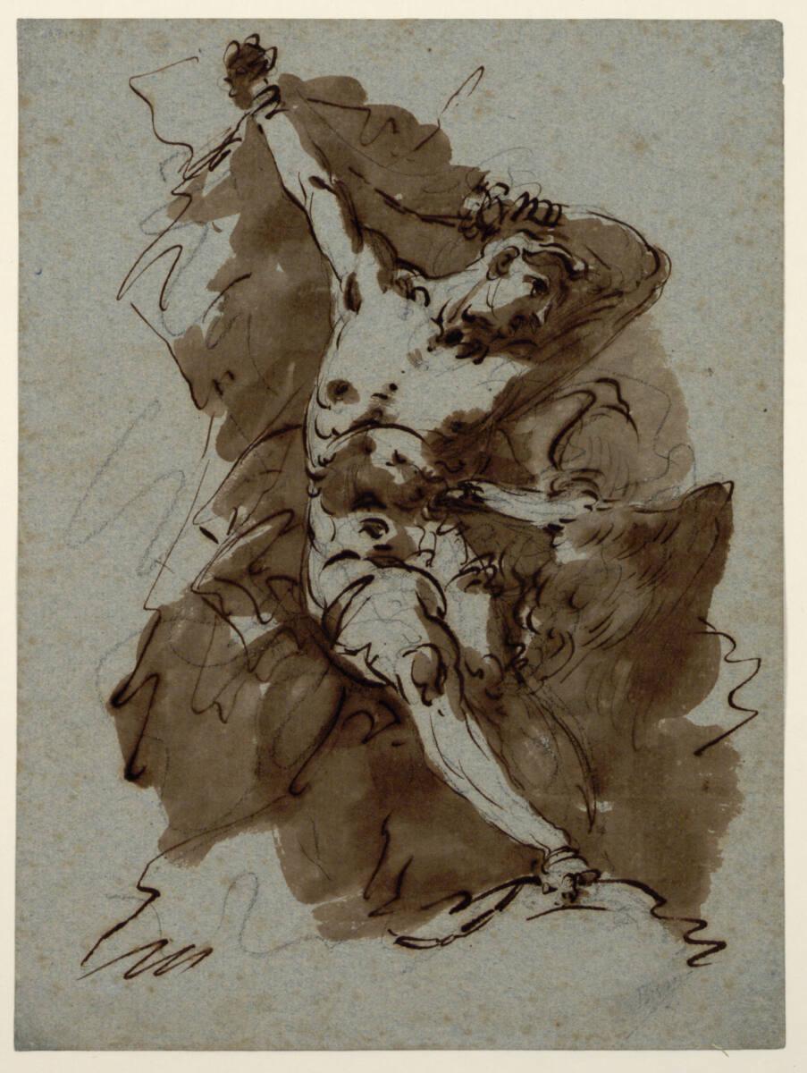 Giuseppe Bernardino Bison, Prometheus, Inv. Nr.: 39702