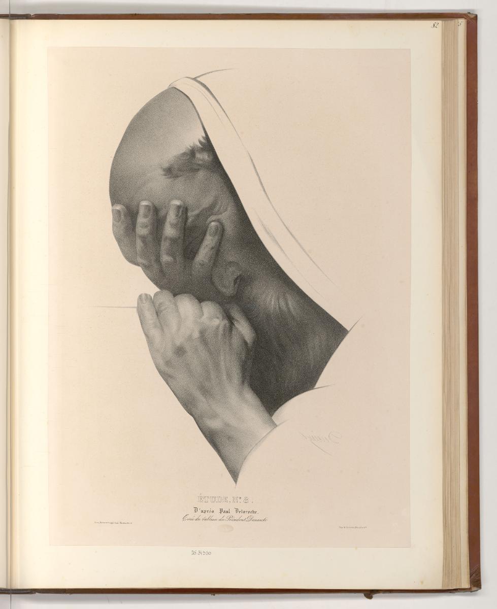 Französische Druckgrafiken des 19. Jahrhunderts, Étude No. 8, Inv. Nr.: Frankreich nach Sektion…
