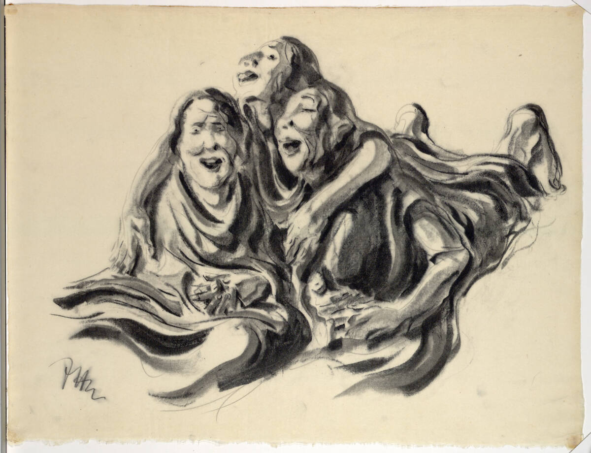 Lachende, Fritz Hegenbart, 1922