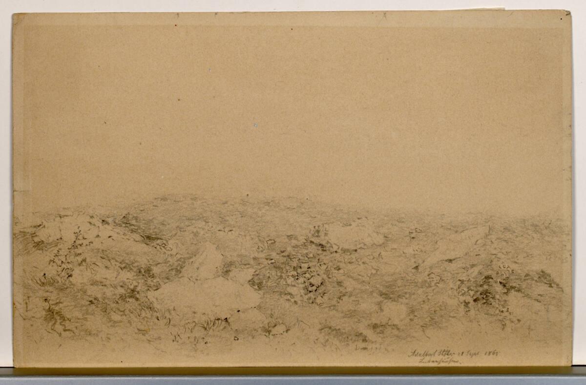 Adalbert Stifter, Landschaft, Inv. Nr.: 39841