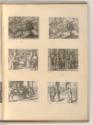 Jacques Callot, Radierungen von Jacques Callot, Trauerfeierlichkeiten für die Köngin von Spanie…