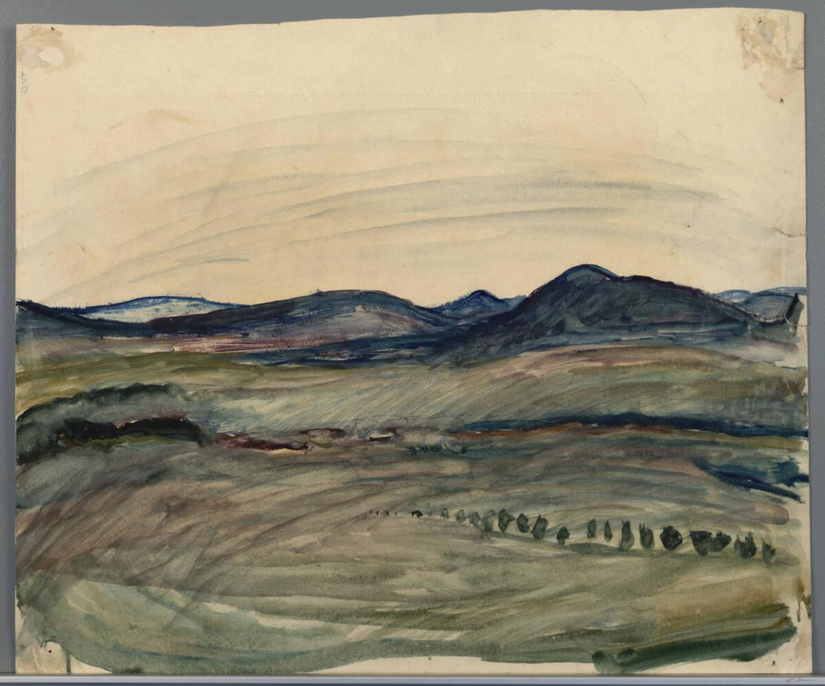 Paula Deppe, Landschaft, Inv. Nr.: 39892