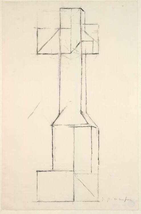 Josef Pillhofer, Werkzeichnung, für Bosten, Inv. Nr.: 39974
