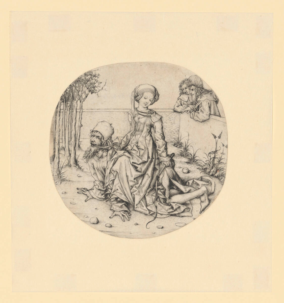 Aristoteles und Phyllis, Master of the Housebook