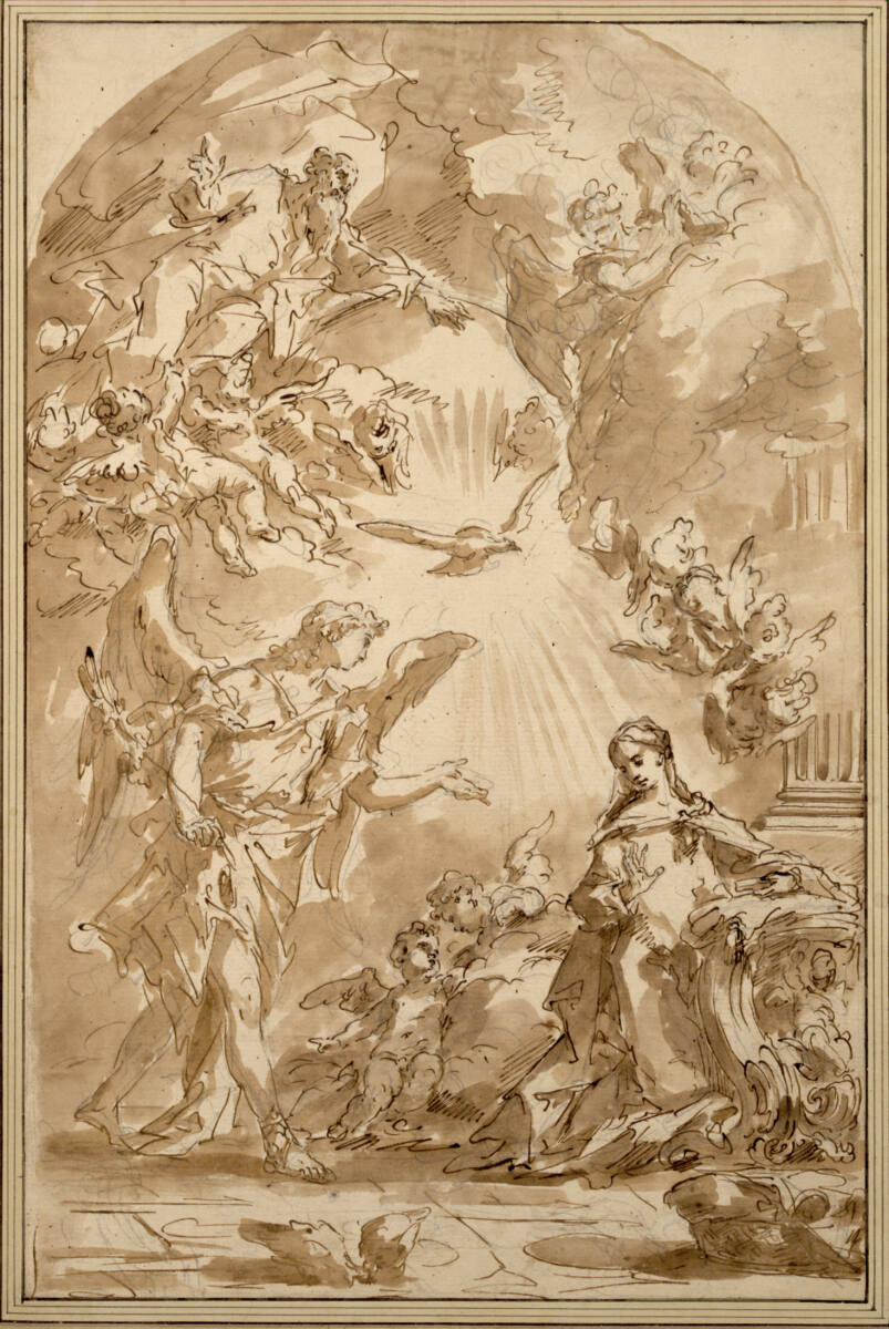 Verkündigung Mariae, Gaspare Diziani, 1747