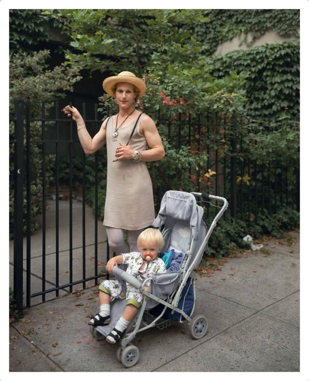 Joel Sternfeld, Michaelangela and Andrew at the Gay Rights Parade, Greenwich Village, New York …