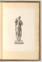 Abbildungen von Skulpturen in französischen Museen, Antike weibliche Statue, Inv. Nr.: Frankrei…