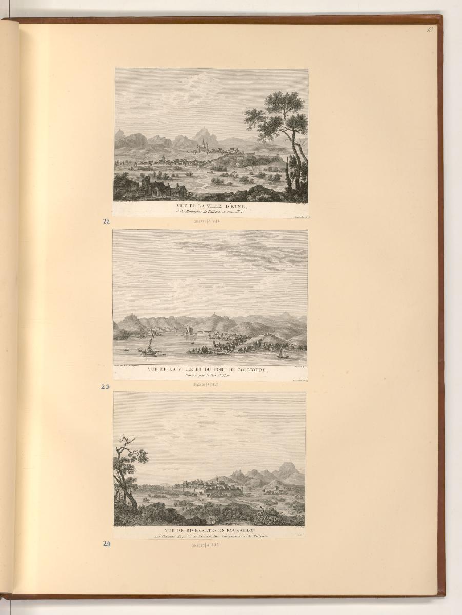 Ansichten von Frankreich, Ansichten der historischen Provinz Roussillon, Inv. Nr.: Frankreich n…