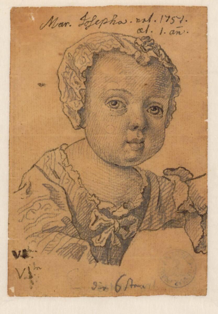Martin van Meytens der Jüngere, Erzherzogin Maria Josepha, Inv. Nr.: 40133