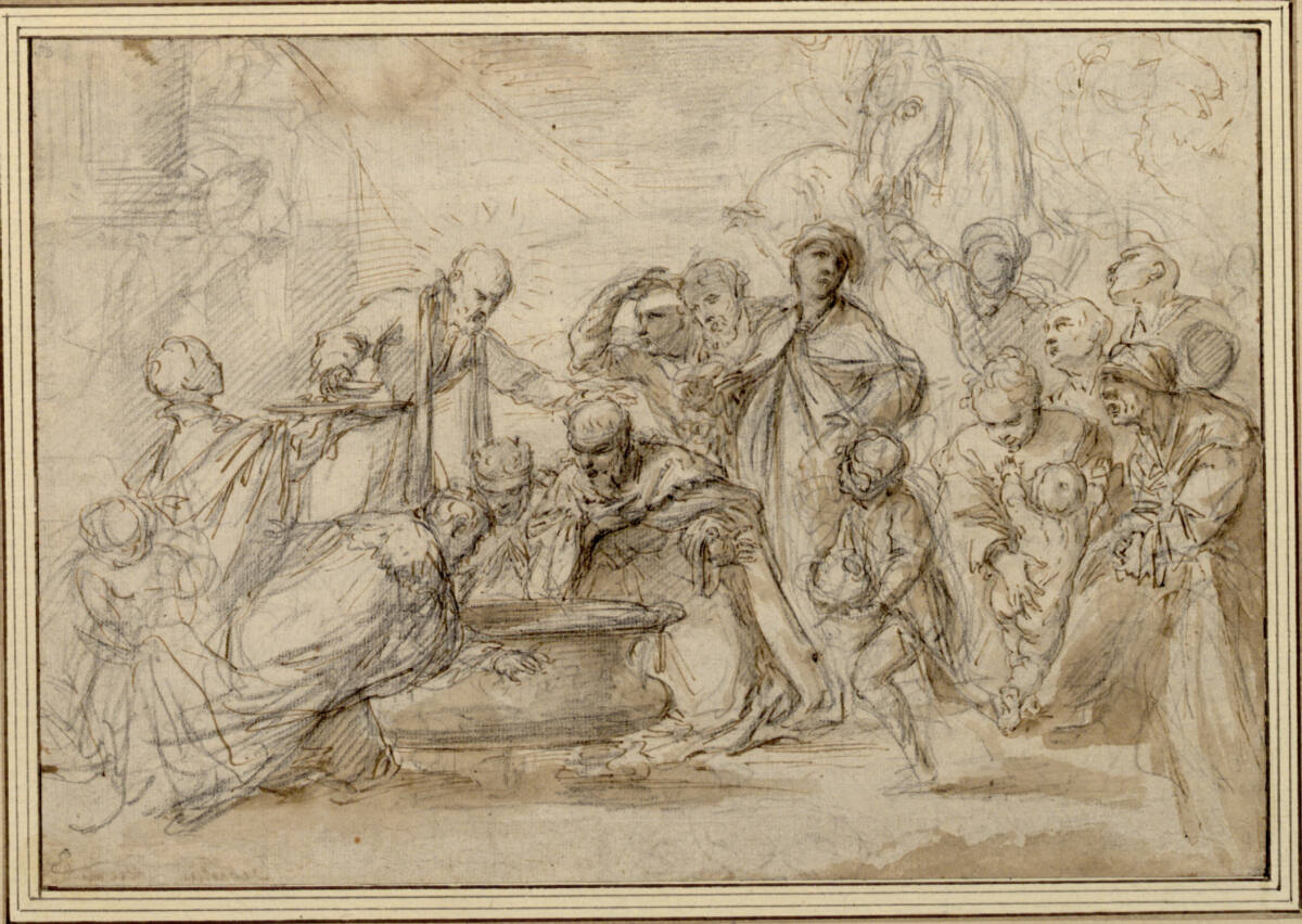 Die Taufe der heiligen drei Könige, Sebastiano Ricci