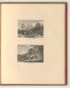 Ansichten von Frankreich, Vue d'une chute d'eau; Vue de la source de la Seille, Inv. Nr.: Frank…