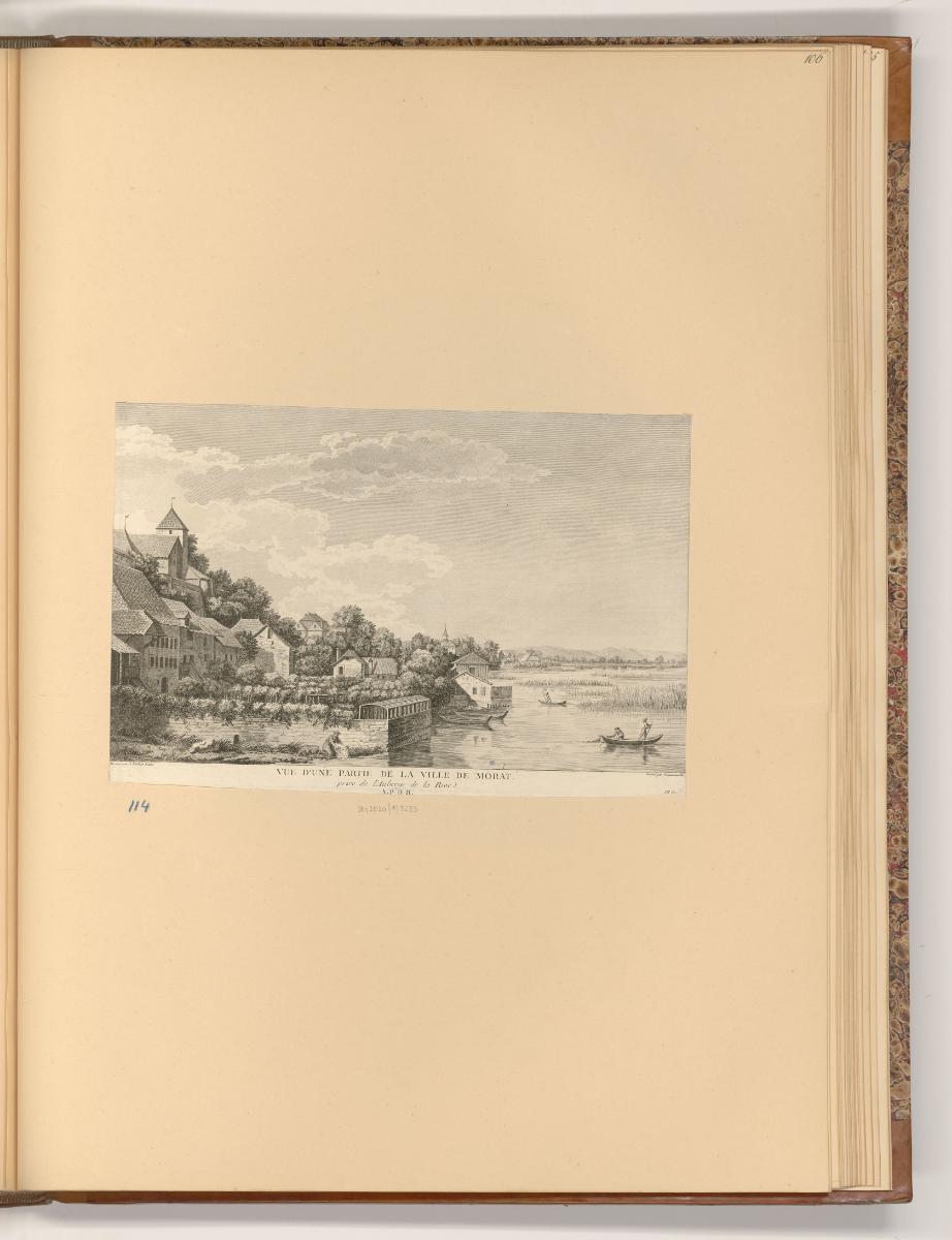 Ansichten der Schweiz, Die Stadt Murten (Morat), Inv. Nr.: Frankreich nach Sektionen II/75, F/I…