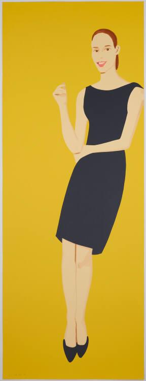 Alex Katz, Black Dress 5 (Ulla), Inv. Nr.: DG2020/151