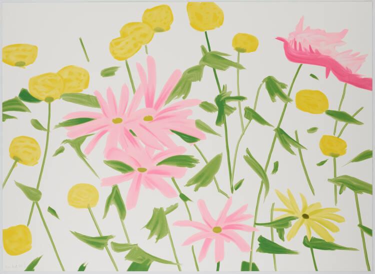 Alex Katz, Spring Flowers, Inv. Nr.: DG2020/201