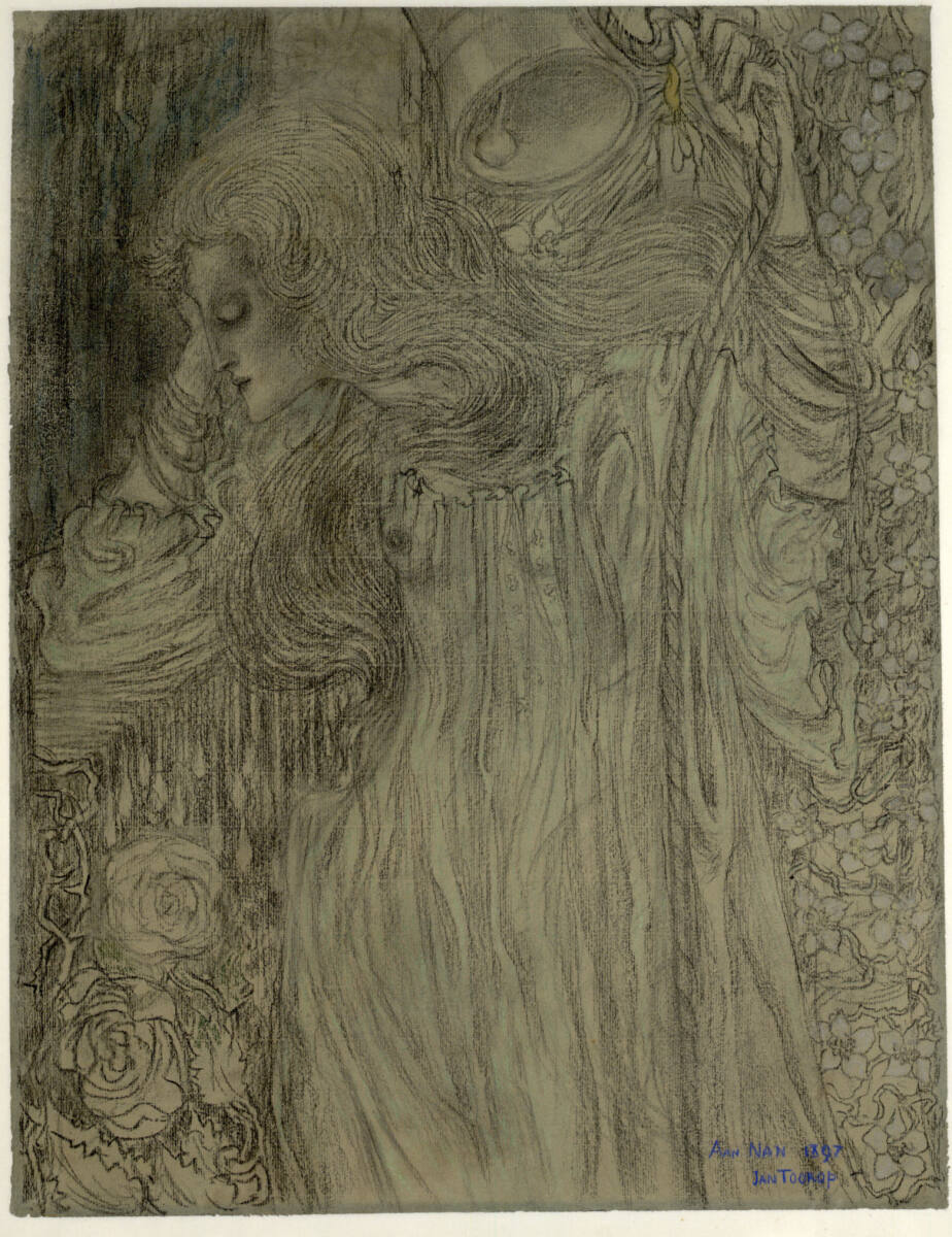 Die Träumerin, Jan Toorop, 1897