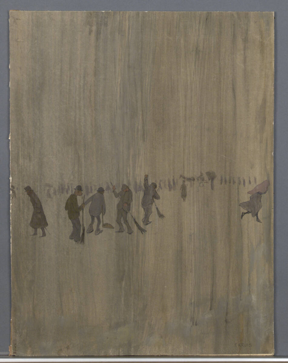 Straßenkehrer, Ferdinand Kruis