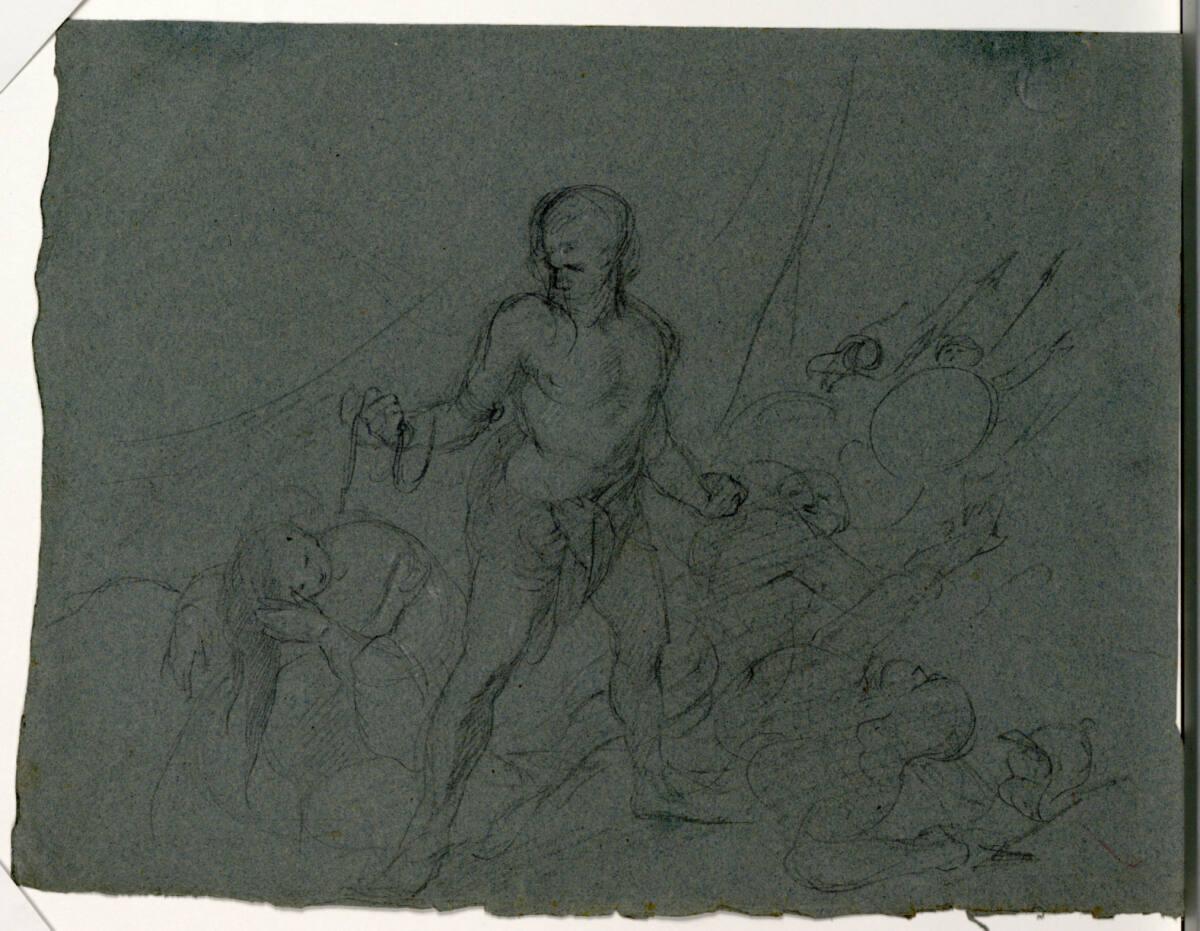 Josef Danhauser, Samson und Delia (?), Inv. Nr.: 40354r