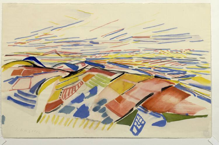 Carl Unger, Alpenvorland II, Inv. Nr.: 40410