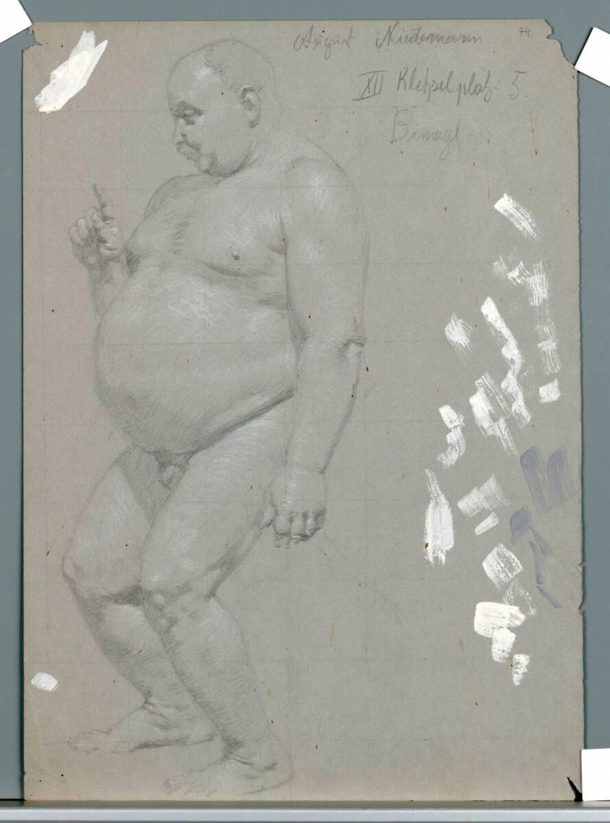 Alexander Rothaug, Männliche Figurstudie, Inv. Nr.: 40665