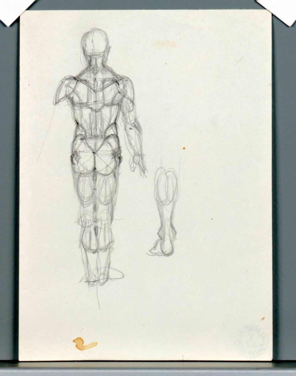 Figur- und Beinstudie, Alexander Rothaug