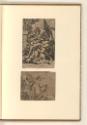 Radierungen von François Perrier, Chronos schneidet Amor die Flügel; Dädalus und Ikarus, Inv. N…