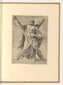 Französische Radierungen des 17. Jahrhunderts, Statue des hl. Andreas, Inv. Nr.: Frankreich nac…
