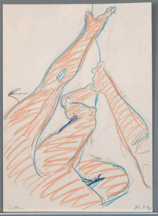 Max Peintner, Klettern, Inv. Nr.: 40748