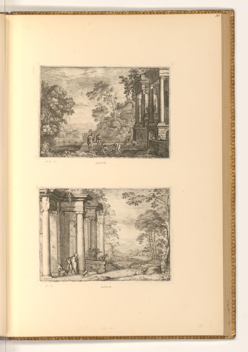 Simon Vouet; Nicolas Poussin; Claude Gellée, Le Lorrain; Henri Mauperché; Laurent de la Hyre, T…