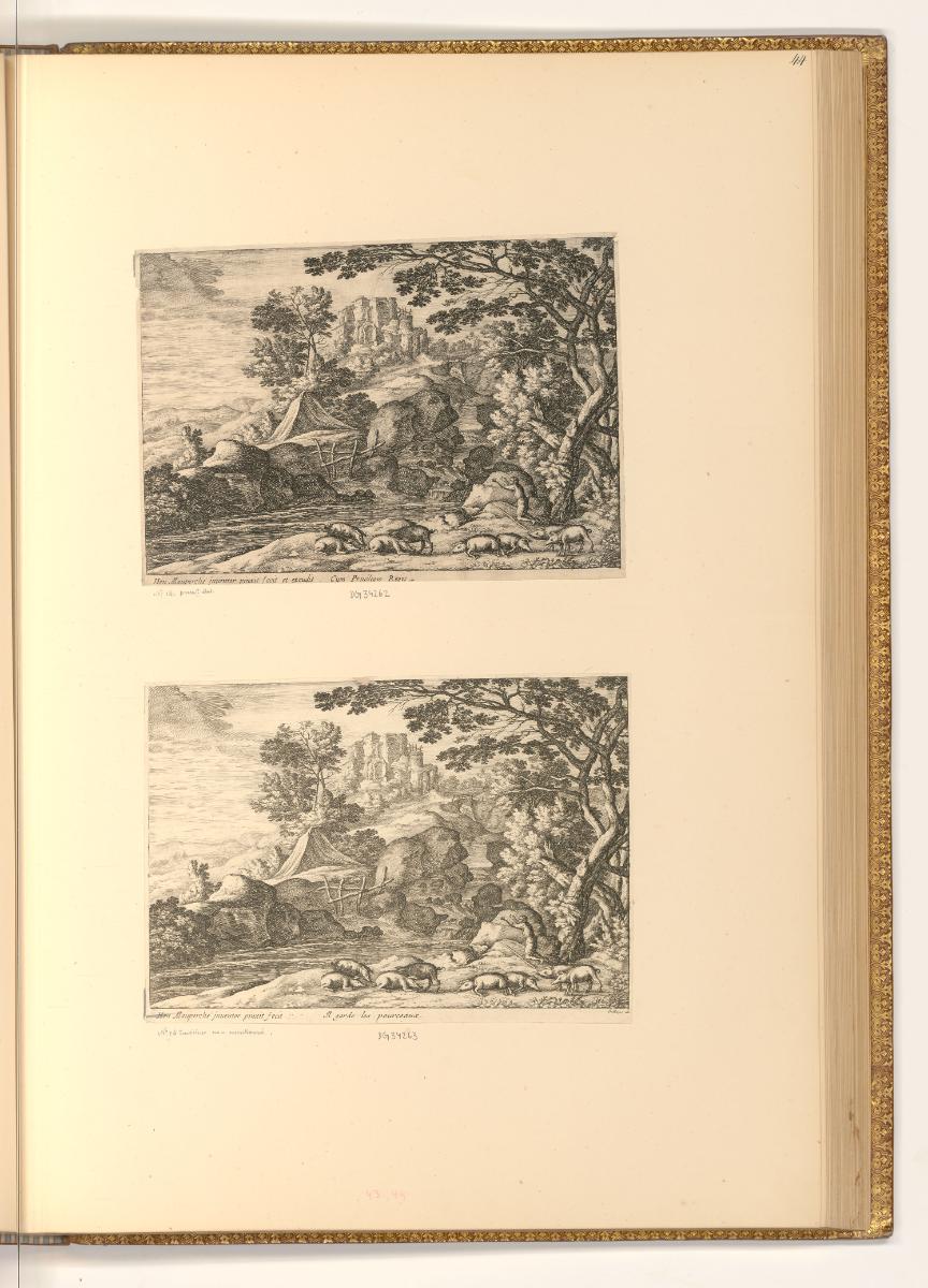 Simon Vouet; Nicolas Poussin; Claude Gellée, Le Lorrain; Henri Mauperché; Laurent de la Hyre, D…