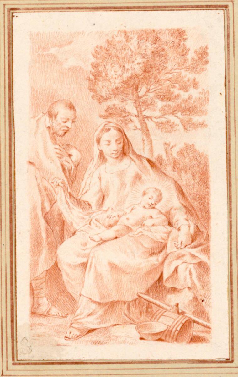 Anonym, Ruhe auf der Flucht, Inv. Nr.: 1778