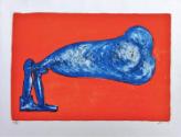 Rudolf Hoflehner, Sisyphos - Hommage à Albert Camus, Blatt 16, Inv. Nr.: DG2021/120/11