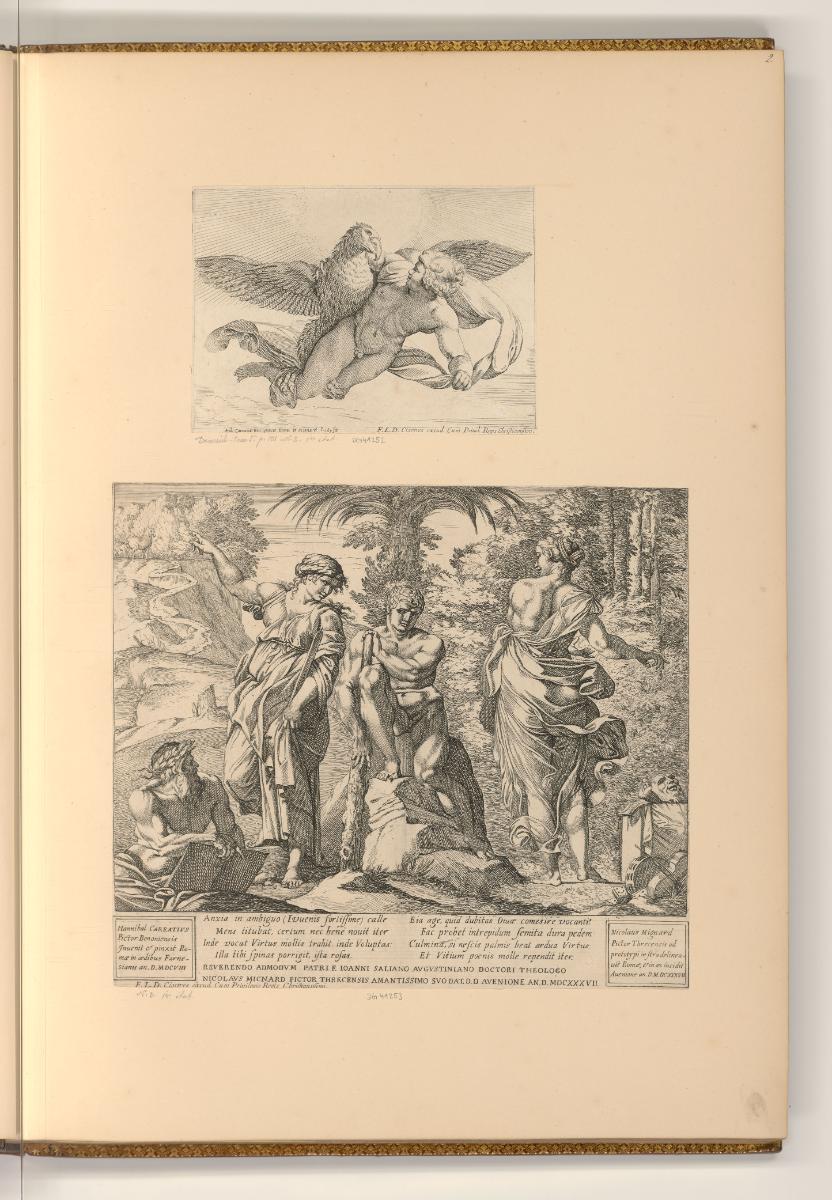 Nic et Pièrre Mignard; Louis de Boulogne le Père; Seb. Bourdon; Louis Testelin; Eust. le Sueur;…