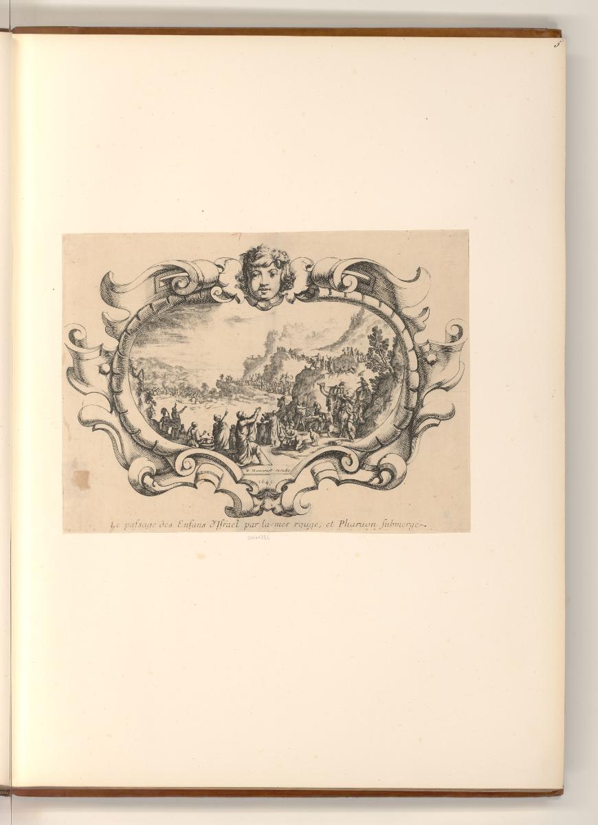 Nic. Cochin; Fr. Chauveau, Israeliten am Roten Meer, Inv. Nr.: Frankreich nach Sektionen III/14…