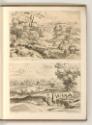 Jean Pesne; Charles Macé, Landschaft mit Schafherde; Lagunenlandschaft mit Kühen, Inv. Nr.: Fra…