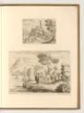 Jean Pesne; Charles Macé, Landschaft mit großen Ruinen; Flusslandschaft mit Musiker und einer G…