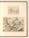 Jean Pesne; Charles Macé, Flusslandschaft mit Booten; Küstenlandschaft mit einer Gruppe am Ufer…