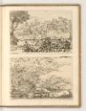 Jean Pesne; Charles Macé, Flusslandschaft mit Stadt; Flusslandschaft mit Badenden, Inv. Nr.: Fr…