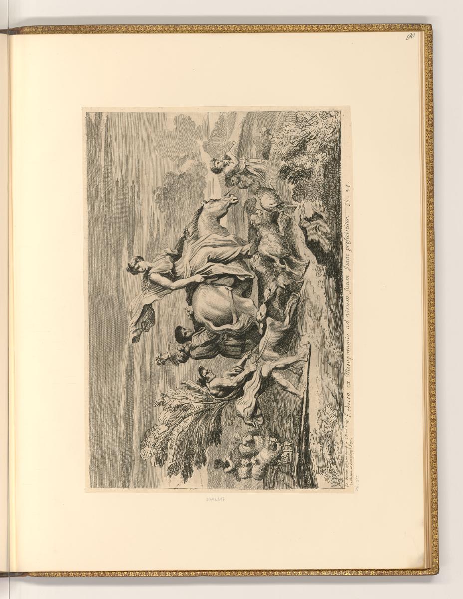 Jean Pesne; Charles Macé, Rachels Rückkehr nach Mesopotamien, Inv. Nr.: Frankreich nach Sektion…