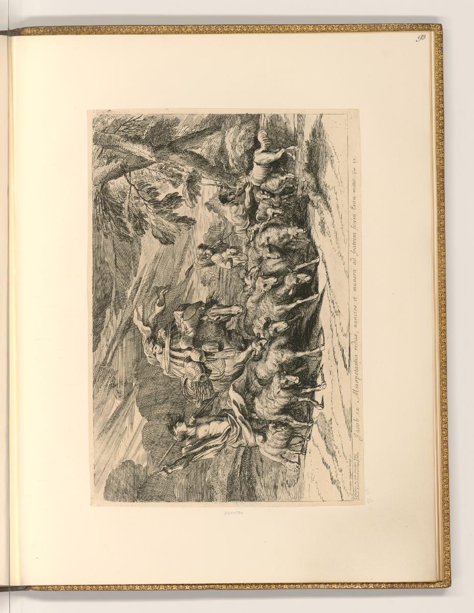 Jean Pesne; Charles Macé, Jakobs Rückkehr aus Mesopotamien, Inv. Nr.: Frankreich nach Sektionen…