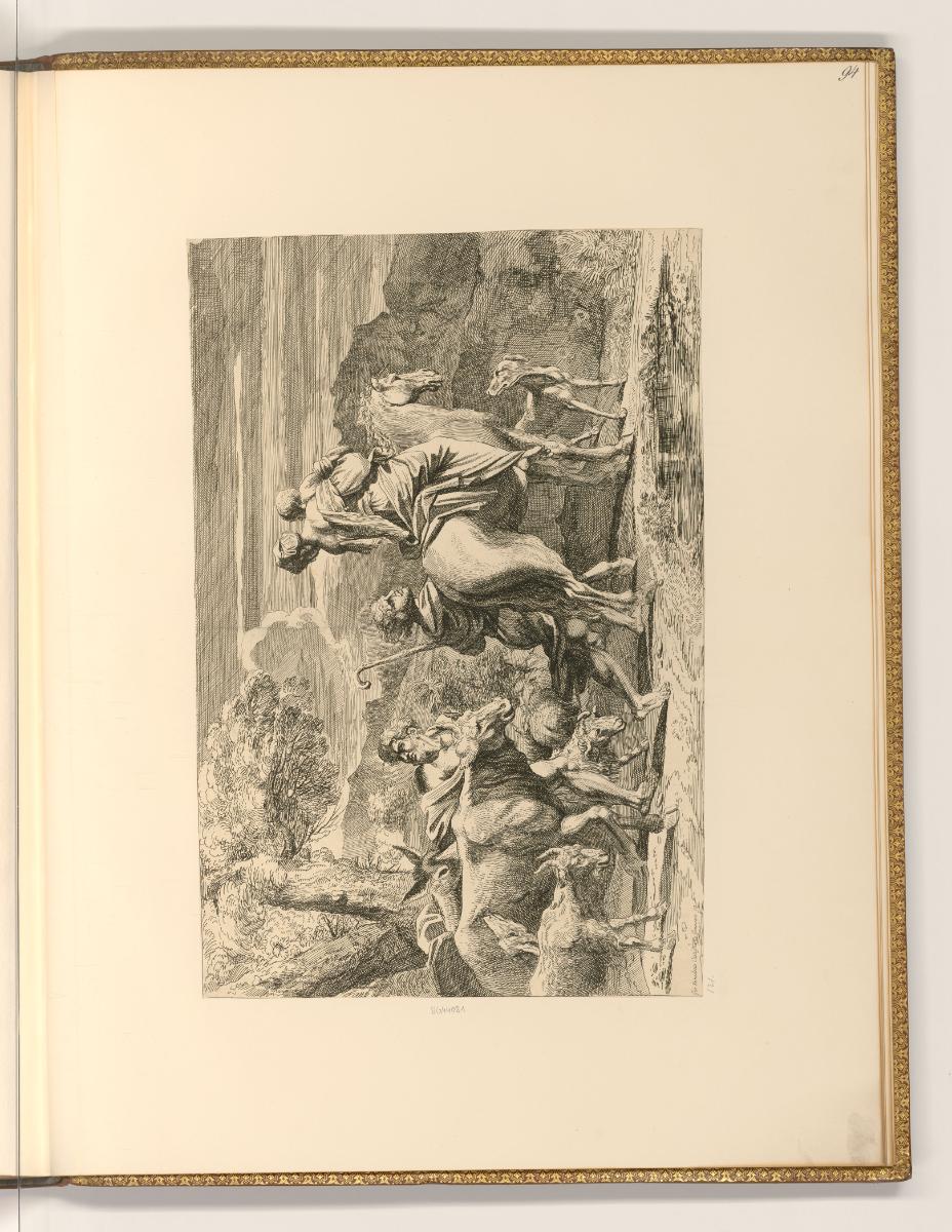 Jean Pesne; Charles Macé, Moses Aufbruch, Inv. Nr.: Frankreich nach Sektionen III/17, F/III/17/…