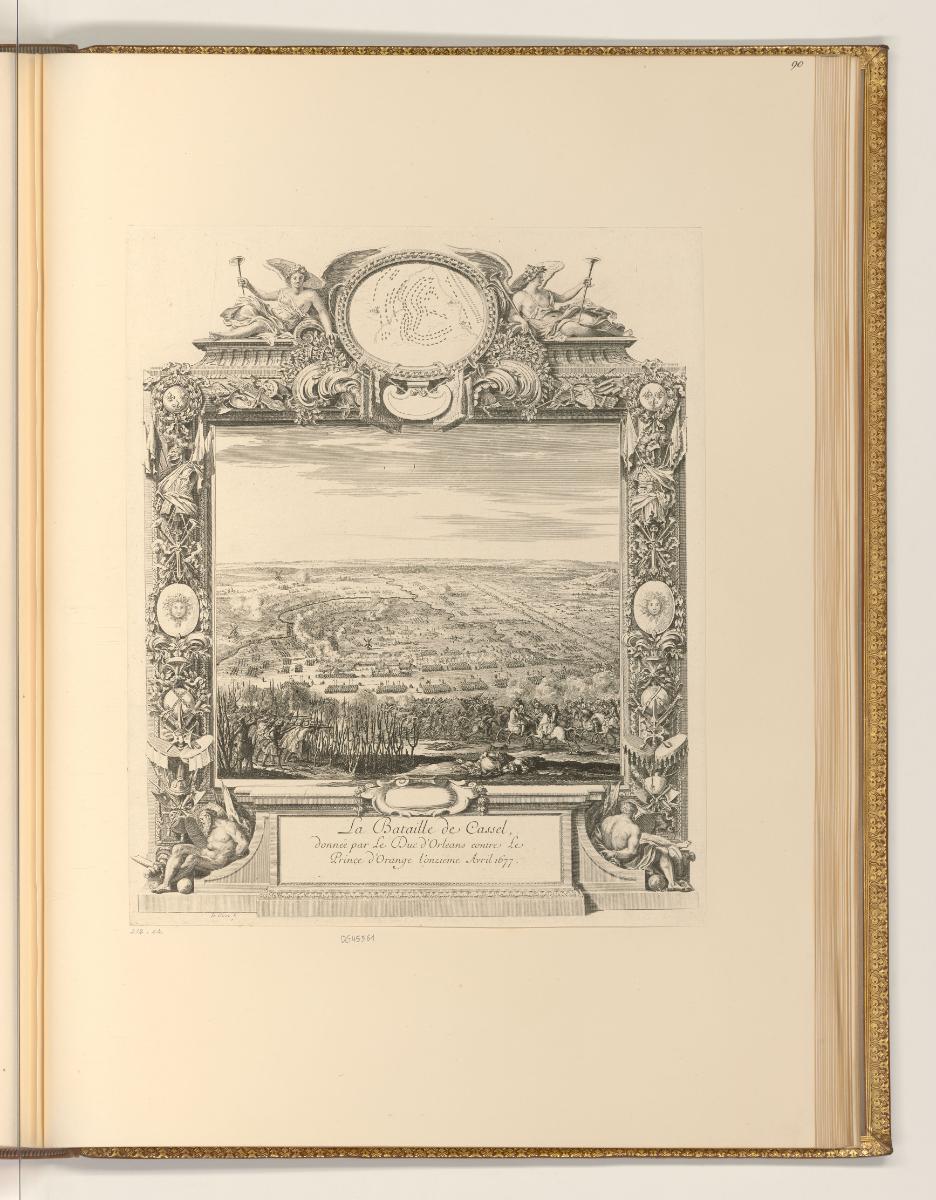 Sebastien Le Clerc, Vol. II., La Bataille de Cassel, Inv. Nr.: Frankreich nach Sektionen III/20…
