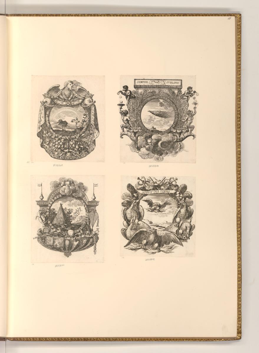 Sébastien Le Clerc, Vol. III., Vignetten, Inv. Nr.: Frankreich nach Sektionen III/21, F/III/21/…
