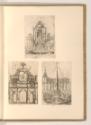 Sébastien Le Clerc, Vol. III., Entwürfe für Triumph-Architektur, Inv. Nr.: Frankreich nach Sekt…