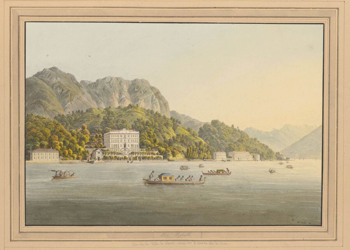 Villa Clerici am Comer See, Josef Rebell, 1811