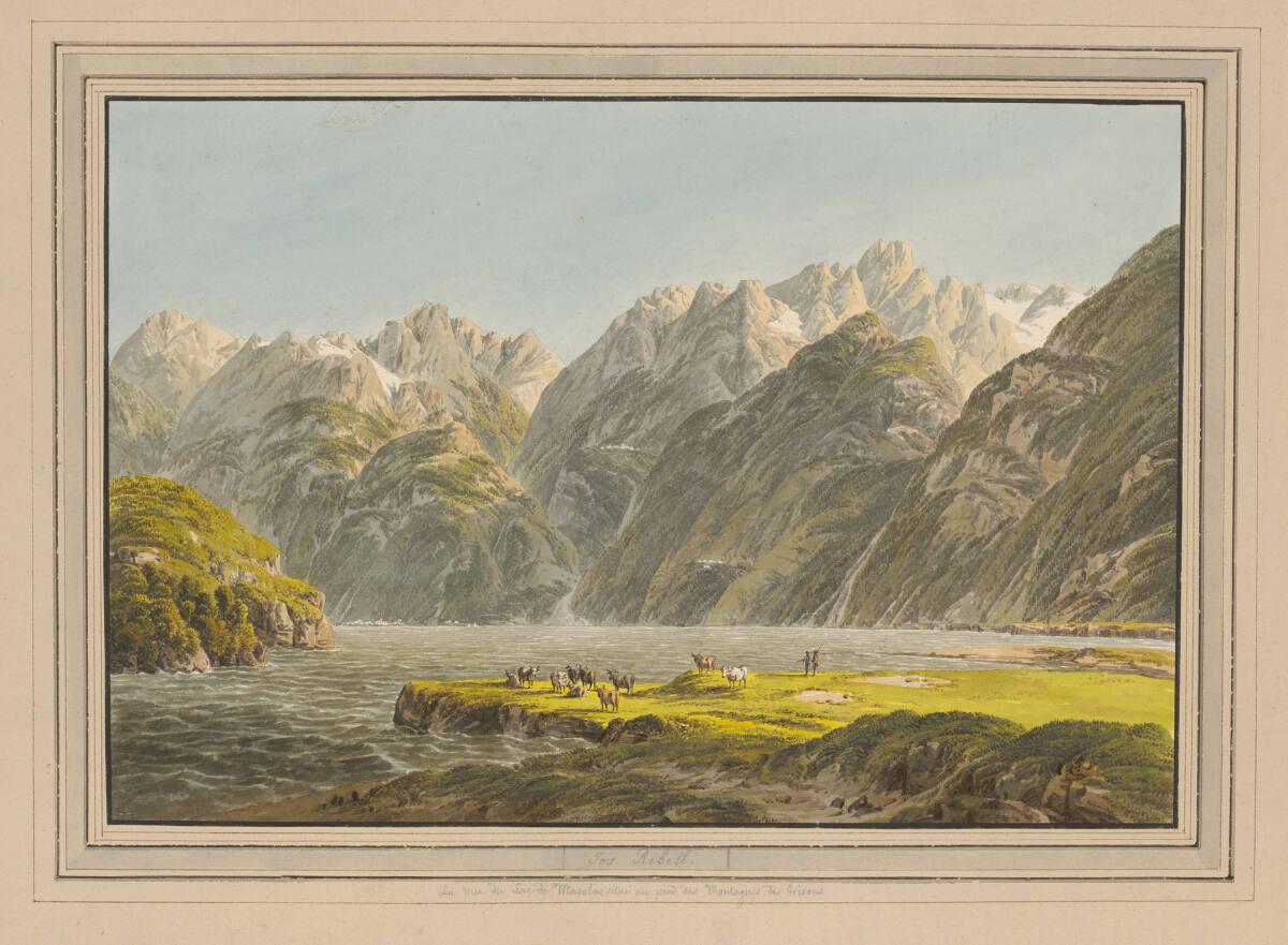 Joseph Rebell, See von Masola, Inv. Nr.: 6240