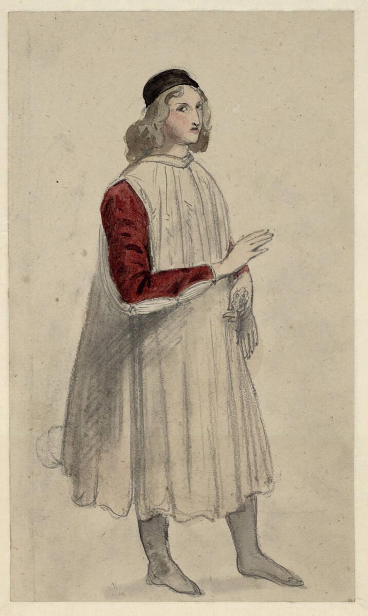 Gewandstudie, Inv. Nr.: 41143
