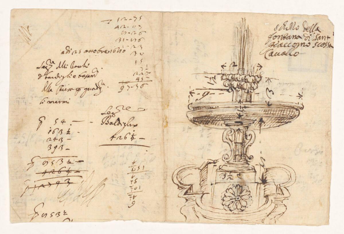 Rom, Piazza Scossacavalli, Brunnen, Inv. Nr.: AZRom5r