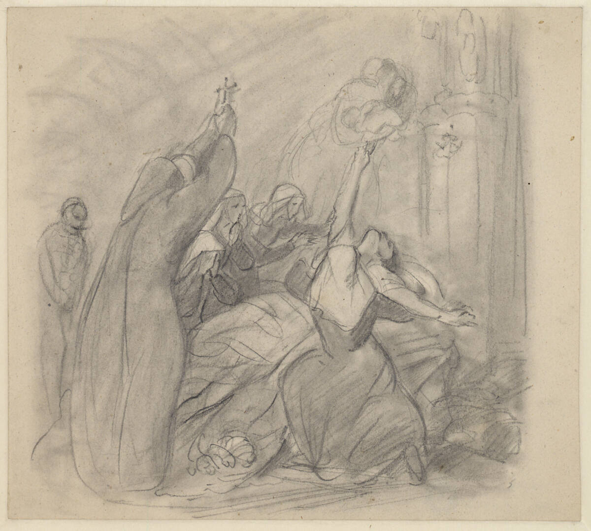 Figürliche Szene, Josef Danhauser