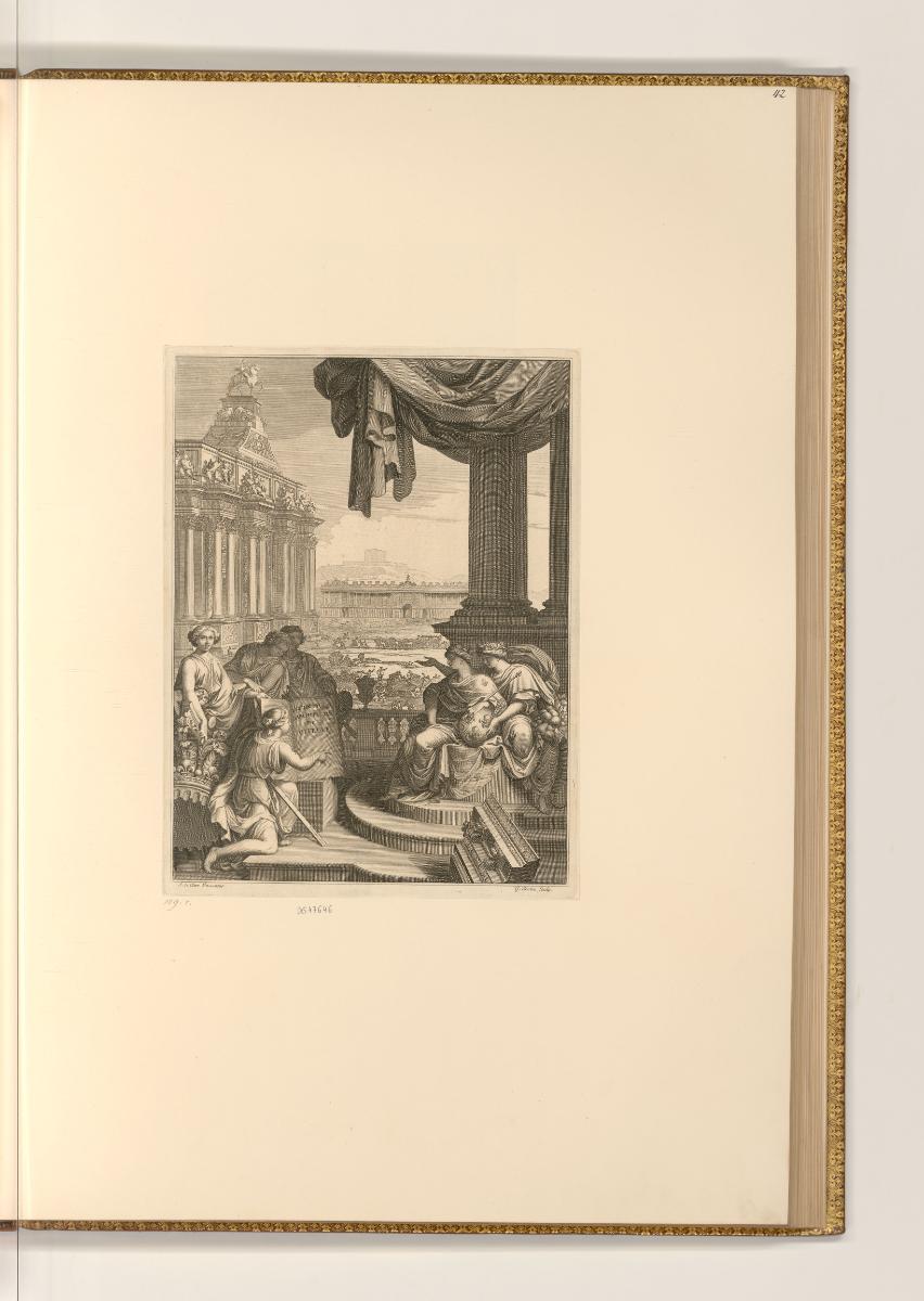 Sebastien Le Clerc, Vol. IV., Frontispiz, Inv. Nr.: Frankreich nach Sektionen III/22, F/III/22/…